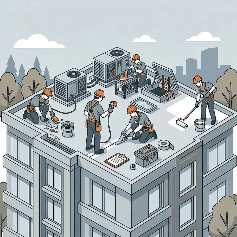 Condo Maintenance illustration