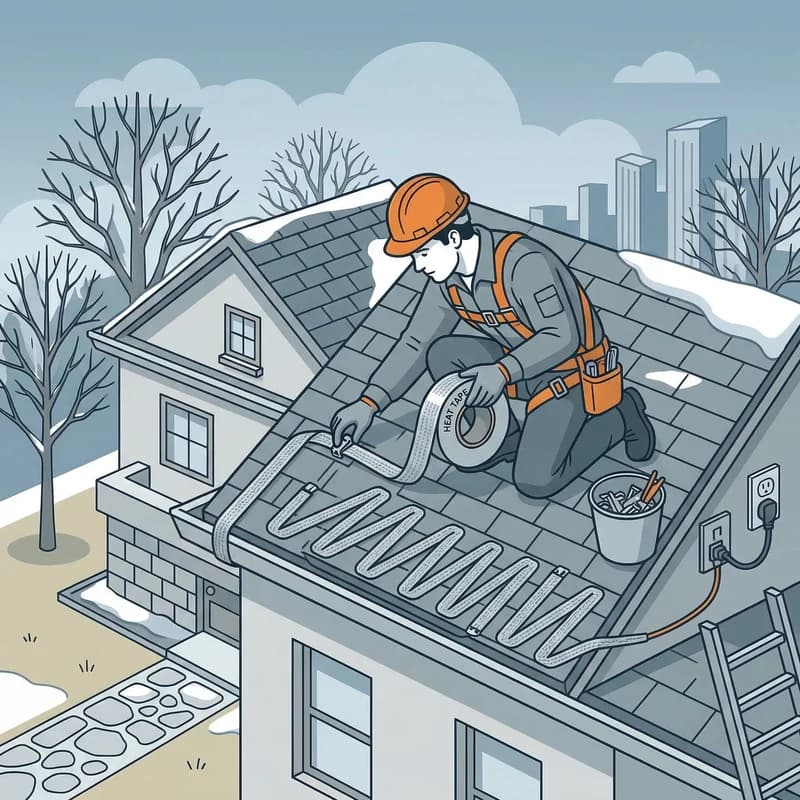 Heat Tape illustration